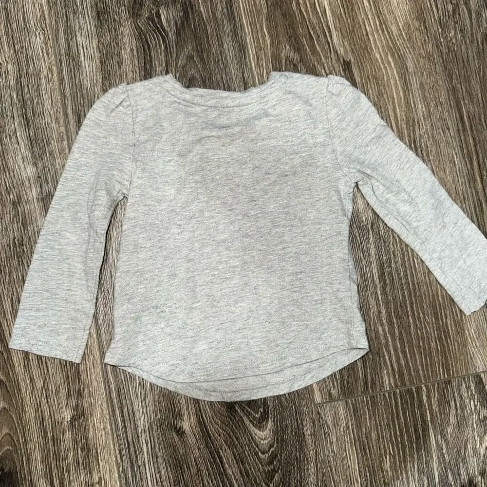🏈 Baby Gap & Peanuts 18-24 M Woodstock Happy Long Sleeve Tee
